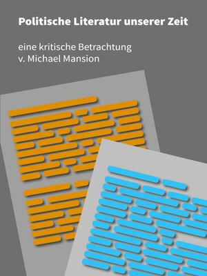 cover image of Politische Literatur unserer Zeit